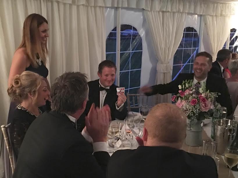 Kat Hudson Wedding Magician
